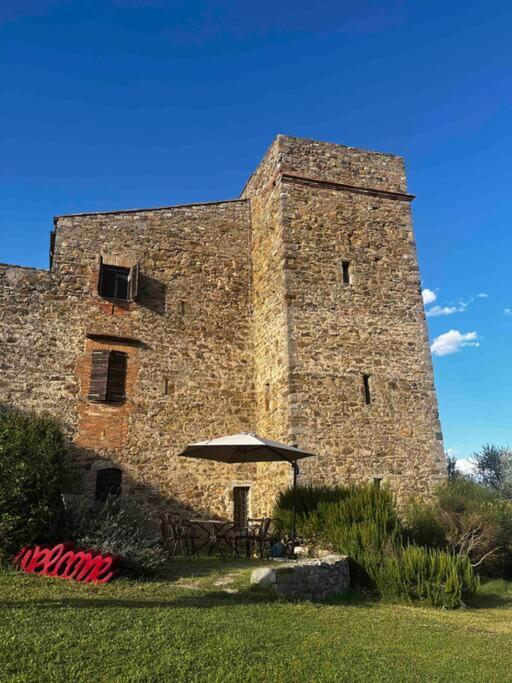 Montelagello Medieval Tower In Umbria With Swimming Pool מראה חיצוני תמונה