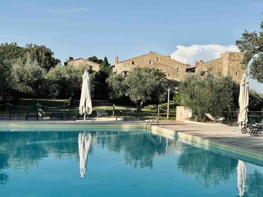 Montelagello Medieval Tower In Umbria With Swimming Pool מראה חיצוני תמונה